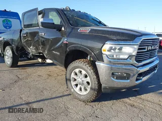 2021 Ram 2500 Laramie with VIN 3C6UR5NL5MG515382, listed as a IAAI auction lot 41735822 with 65,613 mi miles. Bid and sale history available at carsss.com. Image 1.