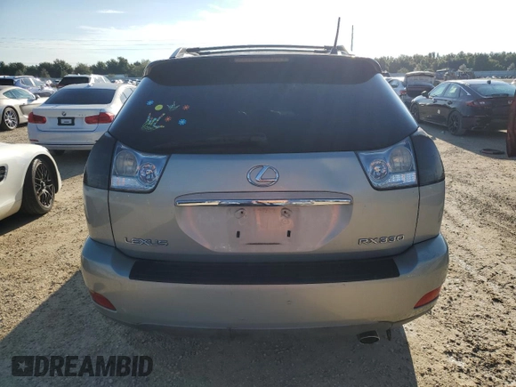 2006 Lexus RX 330 with VIN 2T2GA31U66C043993, listed as a Copart auction lot 74232144 with 0 mi miles and Clean Title. Bid and sale history available at carsss.com. Image 6.