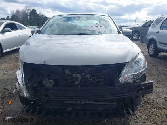 2013 Nissan Sentra SV with VIN 3N1AB7AP8DL627317, listed as a IAAI auction lot 41700787 with 116,244 mi miles. Bid and sale history available at carsss.com. Image 13.