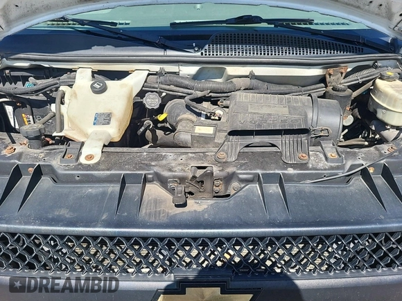 2015 Chevrolet Express Cargo with VIN 1GCWGFCF2F1163079, listed as a IAAI auction lot 42832363 with 183,774 mi miles and . Bid and sale history available at DreamBid. Image 46.