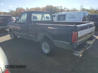 1992 Ford F-150 with VIN 1FTDF15NXNNB01339, listed as a Copart auction lot 76107684 with 124,732 mi miles and Clean title. Bid and sale history available at DreamBid. Image 2.