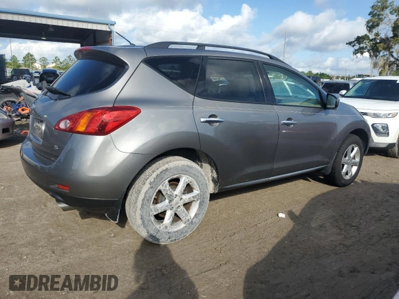 2009 Nissan Murano SL with VIN JN8AZ18U99W019331, listed as a Copart auction lot 73653734 with 0 mi miles and Salvage Title. Bid and sale history available at carsss.com. Image 3.