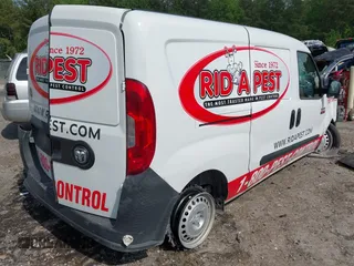 2019 Ram ProMaster City Cargo Tradesman with VIN ZFBHRFAB8K6M54513, listed as a IAAI auction lot 42103644 with 67,256 mi miles and . Bid and sale history available at DreamBid. Image 4.