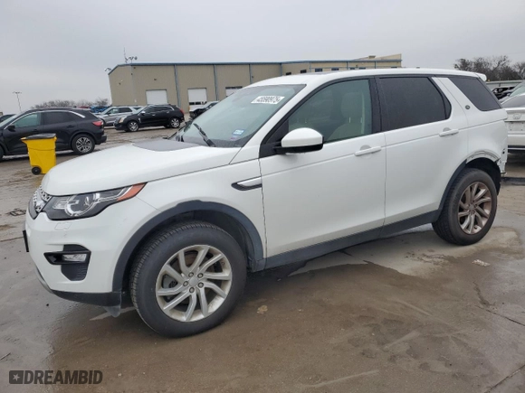 2016 Land Rover Discovery Sport HSE with VIN SALCR2BG4GH631640, listed as a Copart auction lot 45590975 with 56,692 mi miles and Salvage Title. Bid and sale history available at carsss.com. Image 1.