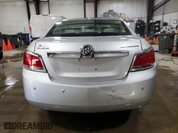 2011 Buick LaCrosse CX with VIN 1G4GA5ED0BF362166, listed as a Copart auction lot 48205665 with 103,833 mi miles and Salvage title. Bid and sale history available at DreamBid. Image 6.