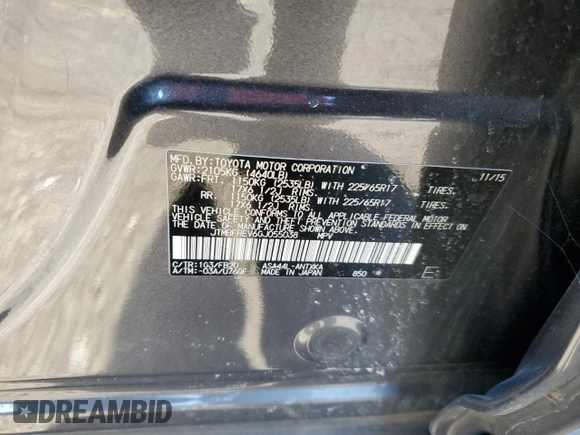 2016 Toyota RAV4 LE with VIN JTMBFREV6GJ055038, listed as a Copart auction lot 85932434 with 127,323 mi miles and Salvage Title. Bid and sale history available at carsss.com. Image 13.