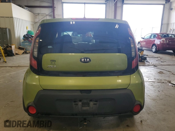 2015 Kia Soul with VIN KNDJN2A2XF7776900, listed as a Copart auction lot 54180295 with 129,625 mi miles and Non Repairable. Bid and sale history available at carsss.com. Image 6.