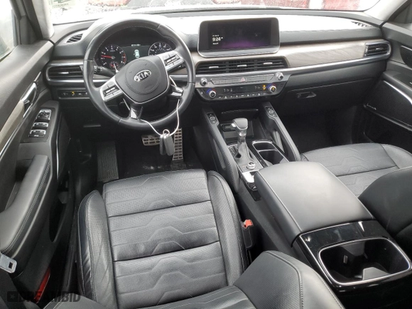 2021 Kia Telluride SX with VIN 5XYP5DHC7MG165470, listed as a Copart auction lot 45130665 with 30,998 mi miles and Salvage Title. Bid and sale history available at carsss.com. Image 8.