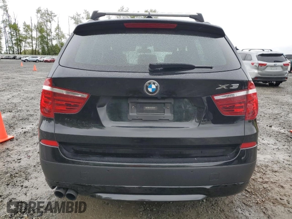 2013 BMW X3 xDrive28i with VIN 5UXWX9C52D0A31629, listed as a Copart auction lot 55024125 with 90,189 mi miles and Clean Title. Bid and sale history available at carsss.com. Image 6.