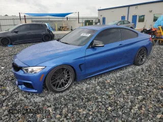 2014 BMW 4 Series 435i xDrive z VIN WBA3R5C50EK187272, wystawiony jako Copart lot #56579855 z przebiegiem 129 873 mil mil oraz Szkoda całkowita • Salvage title. Historia ofert i sprzedaży dostępna na DreamBid. Obrazek 1.