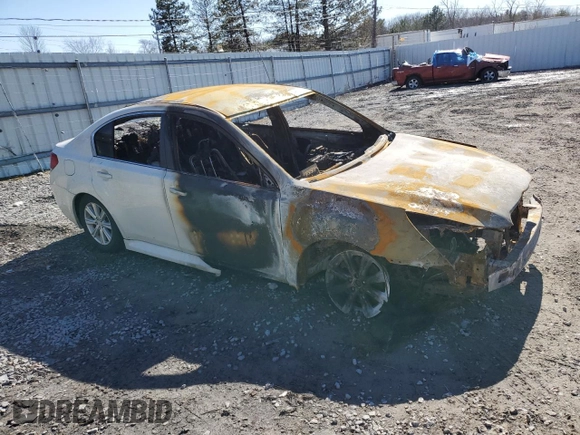 2011 Subaru Legacy Prem with VIN 4S3BMBB60B3264864, listed as a Copart auction lot 49623885 with Not provided miles and Salvage title. Bid and sale history available at DreamBid. Image 4.
