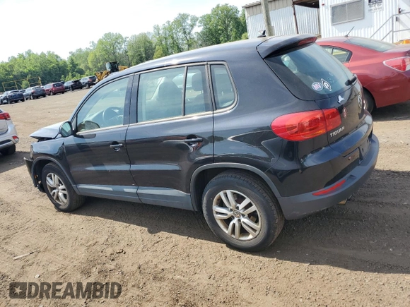 2013 Volkswagen Tiguan SE z VIN WVGBV3AX9DW603521, wystawiony jako Copart lot #59406465 z przebiegiem 133 647 mil mil oraz Szkoda całkowita • Salvage title. Historia ofert i sprzedaży dostępna na DreamBid. Obrazek 2.