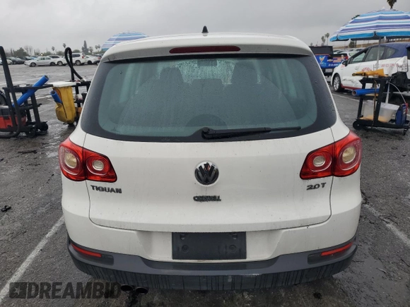 2011 Volkswagen Tiguan S with VIN WVGAV7AX6BW525120, listed as a Copart auction lot 45056925 with 88,357 mi miles and Non repairable. Bid and sale history available at DreamBid. Image 6.