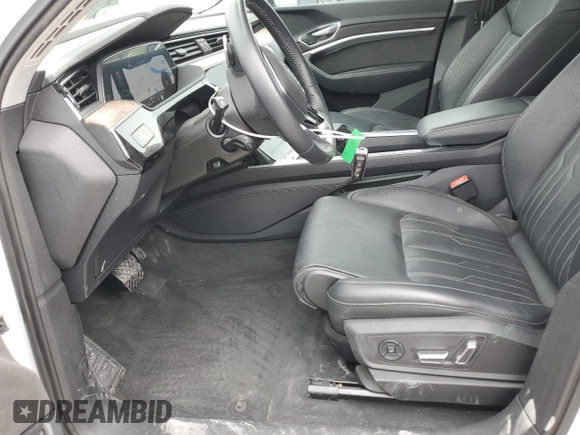 2019 Audi e-tron Prestige with VIN WA1VABGE9KB021981, listed as a Copart auction lot 50371845 with 46,624 mi miles and Salvage Title. Bid and sale history available at carsss.com. Image 7.