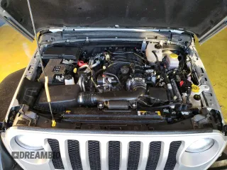 2023 Jeep Wrangler Sport S with VIN 1C4HJXDG0PW670641, listed as a Copart auction lot 41623195 with 27,266 mi miles and Salvage Title. Bid and sale history available at DreamBid. Image 12.