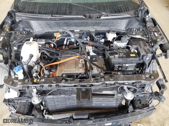 2023 Kia Niro EV Wind with VIN KNDCR3L12P5029800, listed as a Copart auction lot 49516985 with 8,966 mi miles and Salvage Title. Bid and sale history available at carsss.com. Image 11.