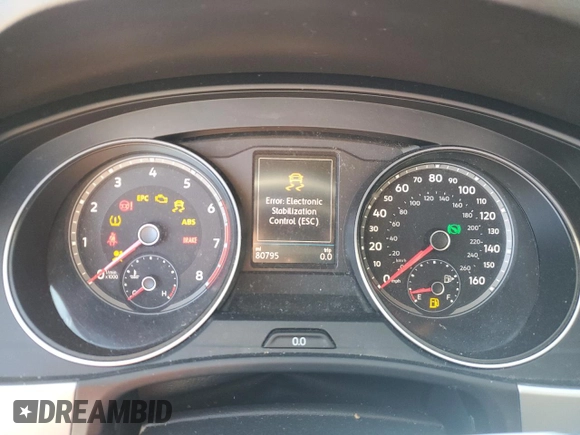 2020 Volkswagen Atlas S with VIN 1V2AP2CA6LC501444, listed as a Copart auction lot 86025704 with 80,795 mi miles and Salvage title. Bid and sale history available at DreamBid. Image 9.