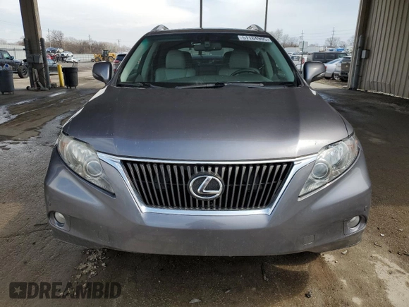 2012 Lexus RX 350 z VIN 2T2BK1BA7CC136193, wystawiony jako Copart lot #51164905 z przebiegiem Nie podano mil oraz Szkoda całkowita • Salvage title. Historia ofert i sprzedaży dostępna na DreamBid. Obrazek 5.