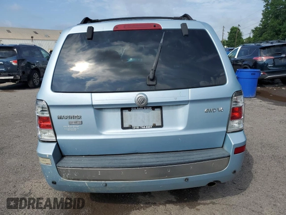 2008 Mercury Mariner Premier с VIN 4M2CU97148KJ52488, выставлен на аукционе Copart как лот 62499405 с пробегом 204 415 миль миль и Списание • Salvage title. История ставок и продаж доступна на DreamBid. Изображение 6.