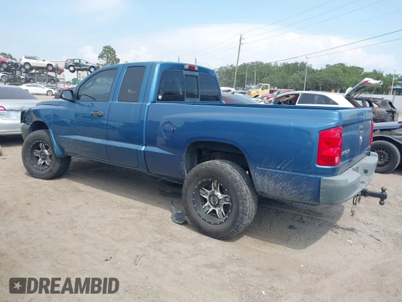 2005 Dodge Dakota ST with VIN 1D7HE22K45S337576, listed as a IAAI auction lot 42334503 with 168,350 mi miles and . Bid and sale history available at DreamBid. Image 3.