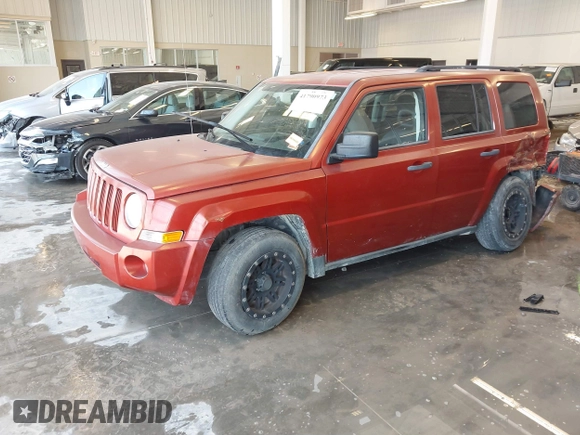 2008 Jeep Patriot Sport with VIN 1J8FT28008D705380, listed as a IAAI auction lot 41790973 with 74,436 mi miles and . Bid and sale history available at DreamBid. Image 19.