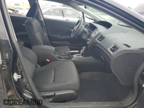 2015 Honda Civic LX with VIN 19XFB2F51FE037237, listed as a Copart auction lot 49031035 with Not Provided miles and Salvage Title. Bid and sale history available at carsss.com. Image 7.