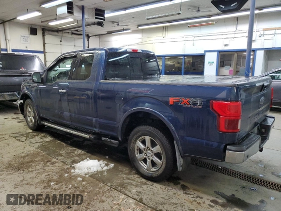 2020 Ford F-150 XL with VIN 1FTFX1E5XLKE65264, listed as a Copart auction lot 45580185 with 9,889 mi miles and Salvage Title. Bid and sale history available at carsss.com. Image 2.