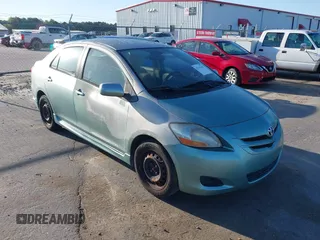 2007 Toyota Yaris with VIN JTDBT923371029654, listed as a IAAI auction lot 42142361 with 296,107 mi miles. Bid and sale history available at carsss.com. Image 1.