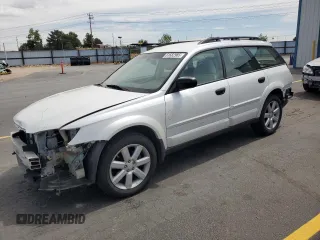 2008 Subaru Outback i with VIN 4S4BP61C387312974, listed as a Copart auction lot 61682985 with 111,001 mi miles and Salvage title. Bid and sale history available at DreamBid. Image 1.