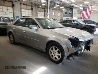 2007 Cadillac CTS with VIN 1G6DM57T570114088, listed as a Copart auction lot 76377914 with 86,343 mi miles and Salvage Title. Bid and sale history available at carsss.com. Image 4.