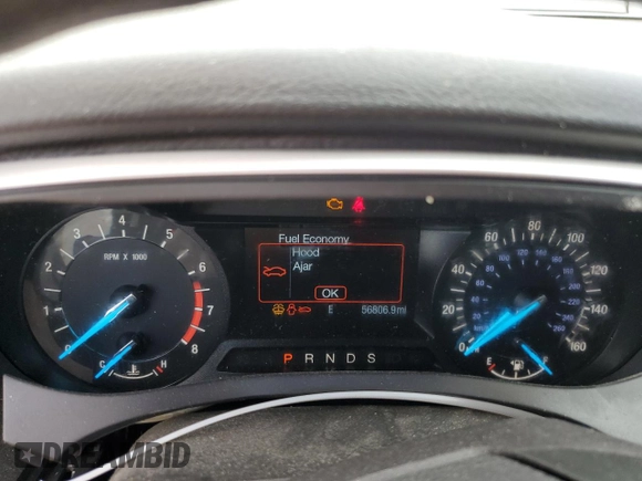 2016 Ford Fusion SE with VIN 3FA6P0H73GR392477, listed as a Copart auction lot 58622185 with 56,806 mi miles and Salvage title. Bid and sale history available at DreamBid. Image 9.