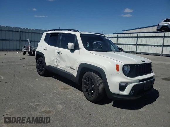 2020 Jeep Renegade Altitude with VIN ZACNJABBXLPL83867, listed as a Copart auction lot 53523955 with 59,045 mi miles and Salvage title. Bid and sale history available at DreamBid. Image 11.