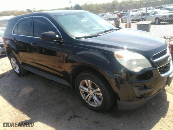 2013 Chevrolet Equinox LS with VIN 2GNALBEK7D6115670, listed as a IAAI auction lot 41919548 with 113,885 mi miles. Bid and sale history available at carsss.com. Image 1.