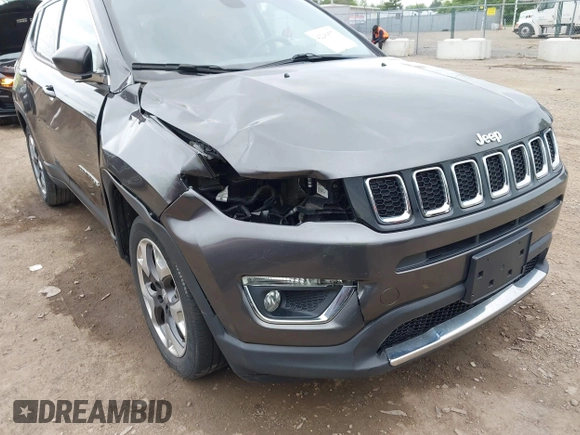 2019 Jeep Compass Limited z VIN 3C4NJDCBXKT747585, wystawiony jako IAAI lot #42209573 z przebiegiem 79 740 mil mil oraz . Historia ofert i sprzedaży dostępna na DreamBid. Obrazek 6.