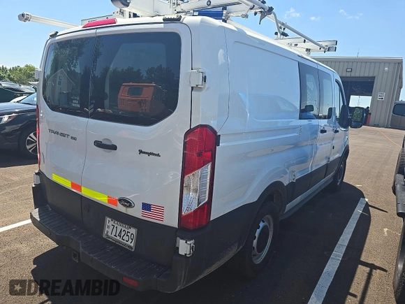 2019 Ford Transit with VIN 1FTYE1ZM6KKA31079, listed as a IAAI auction lot 42906716 with 169,160 mi miles and . Bid and sale history available at DreamBid. Image 24.