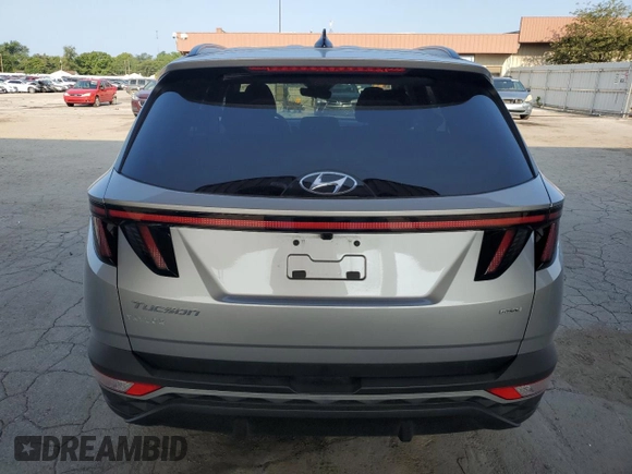 2023 Hyundai Tucson SEL z VIN KM8JBCAE6PU264297, wystawiony jako Copart lot #63981404 z przebiegiem 12 077 mil mil oraz Szkoda całkowita • Salvage title. Historia ofert i sprzedaży dostępna na DreamBid. Obrazek 6.