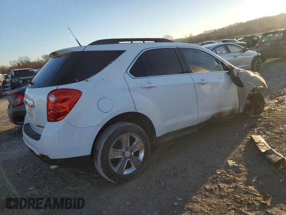 2012 Chevrolet Equinox 1LT z VIN 2GNFLDE50C6344041, wystawiony jako Copart lot #43047445 z przebiegiem Nie podano mil oraz Nie do naprawy • Non repairable. Historia ofert i sprzedaży dostępna na DreamBid. Obrazek 3.