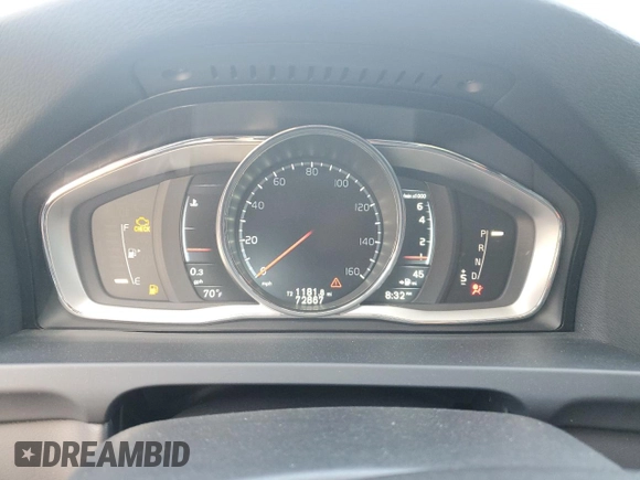 2015 Volvo S60 T5 Drive-E Premier with VIN YV140MFK0F2354299, listed as a Copart auction lot 53264405 with 72,867 mi miles and Salvage title. Bid and sale history available at DreamBid. Image 9.