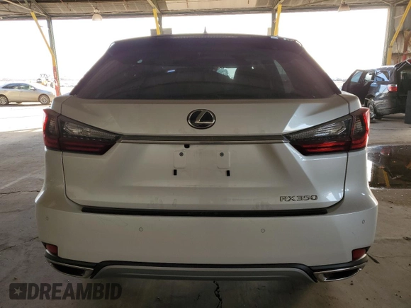 2022 Lexus RX with VIN 2T2HZMAA8NC244964, listed as a Copart auction lot 87417614 with 7,735 mi miles and Salvage Title. Bid and sale history available at carsss.com. Image 6.