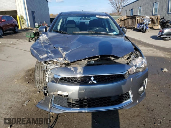 2016 Mitsubishi Lancer SE with VIN JA32V2FW8GU004560, listed as a Copart auction lot 79396804 with 41,209 mi miles and Salvage Title. Bid and sale history available at DreamBid. Image 5.