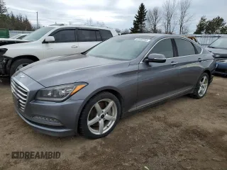 2016 Hyundai Genesis 3.8L with VIN KMHGN4JE3GU151012, listed as a Copart auction lot 49482285 with 232,334 mi miles and Salvage Title. Bid and sale history available at carsss.com. Image 1.