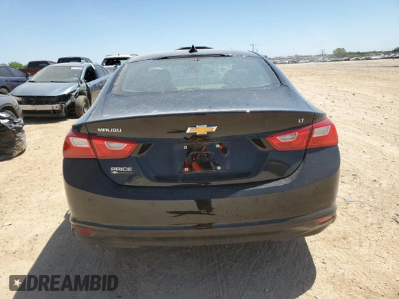 2025 Chevrolet Malibu LT with VIN 1G1ZD5ST1SF103582, listed as a Copart auction lot 51154425 with 7,376 mi miles and Salvage Title. Bid and sale history available at DreamBid. Image 6.