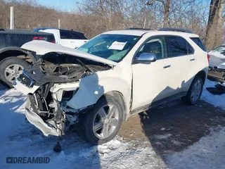 2015 Chevrolet Equinox LTZ with VIN 1GNFLHEK0FZ123691, listed as a IAAI auction lot 41332346 with 213,256 mi miles. Bid and sale history available at carsss.com. Image 18.