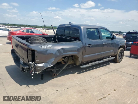 2021 Toyota Tacoma SR with VIN 3TYAX5GN8MT018185, listed as a Copart auction lot 59977895 with 68,149 mi miles and Salvage title. Bid and sale history available at DreamBid. Image 3.