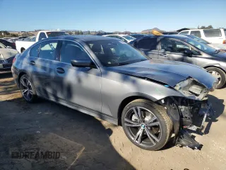 2024 BMW 3 Series 330e with VIN 3MW39FF08R8E88997, listed as a Copart auction lot 79306624 with 0 mi miles and Salvage Title. Bid and sale history available at carsss.com. Image 4.