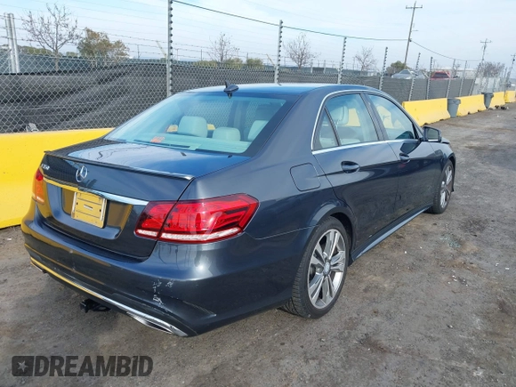 2014 Mercedes-Benz E 350 Sport with VIN WDDHF5KB8EA838247, listed as a IAAI auction lot 41425820 with 92,346 mi miles and . Bid and sale history available at DreamBid. Image 4.