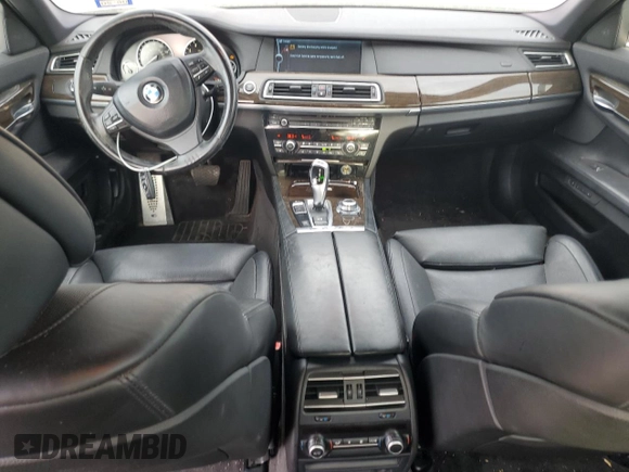 2011 BMW 7 Series 750Li with VIN WBAKB8C51BC852154, listed as a Copart auction lot 51530235 with 109,691 mi miles and Salvage Title. Bid and sale history available at carsss.com. Image 8.