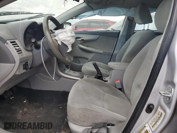 2010 Toyota Corolla with VIN 1NXBU4EE2AZ284665, listed as a Copart auction lot 52611635 with 163,345 mi miles and Salvage Title. Bid and sale history available at carsss.com. Image 7.