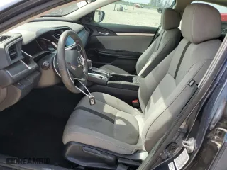 2017 Honda Civic Sedan EX with VIN 19XFC2F71HE082499, listed as a Copart auction lot 50242775 with 66,717 mi miles and Salvage Title. Bid and sale history available at carsss.com. Image 7.