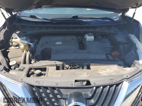 2015 Nissan Murano Platinum with VIN 5N1AZ2MH8FN225229, listed as a Copart auction lot 62321005 with 122,316 mi miles and Salvage title. Bid and sale history available at DreamBid. Image 12.